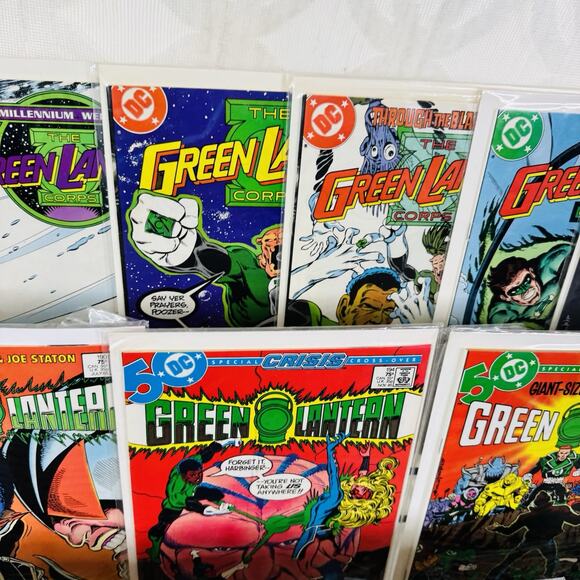 Green Lantern Corps 190 194 198 200 202-216 218-221 Lot John Stewart Guy Gardner - Picture 4 of 8